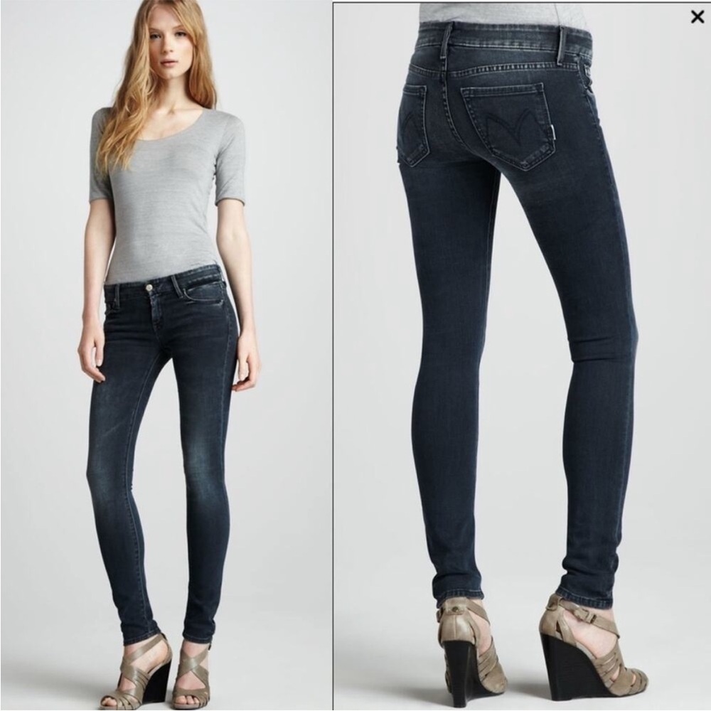 Mother The Looker Crop Grand‎ Sophie High Waisted Jeans Sz 26